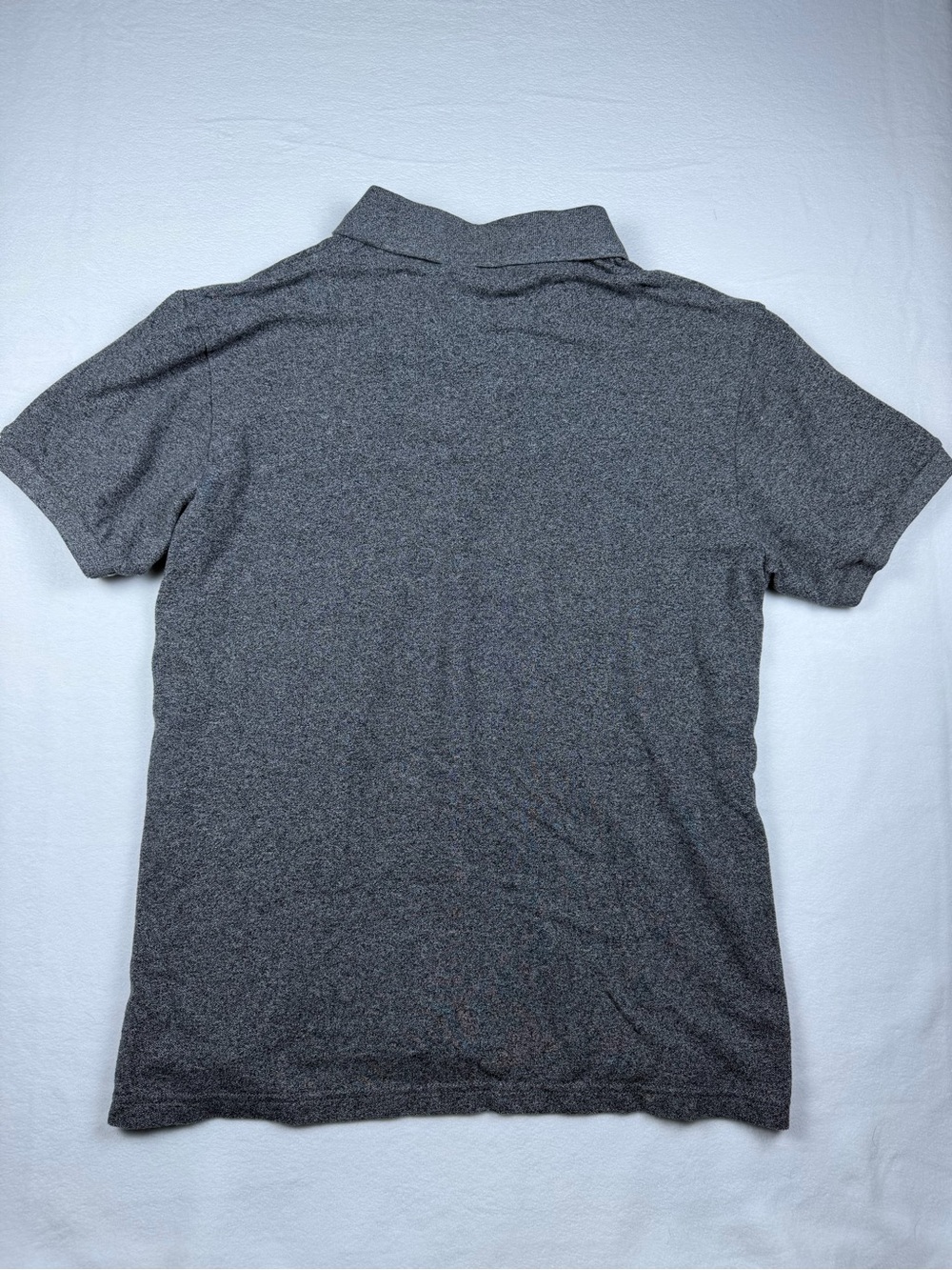 Men’s American Eagle Standard Fit Gray Polo Shirt - Size Large - 100% Cotton - Picture 6 of 7